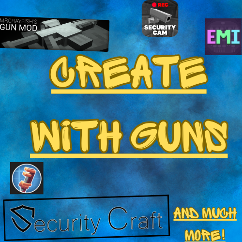 Create with Guns and Security Craft logo