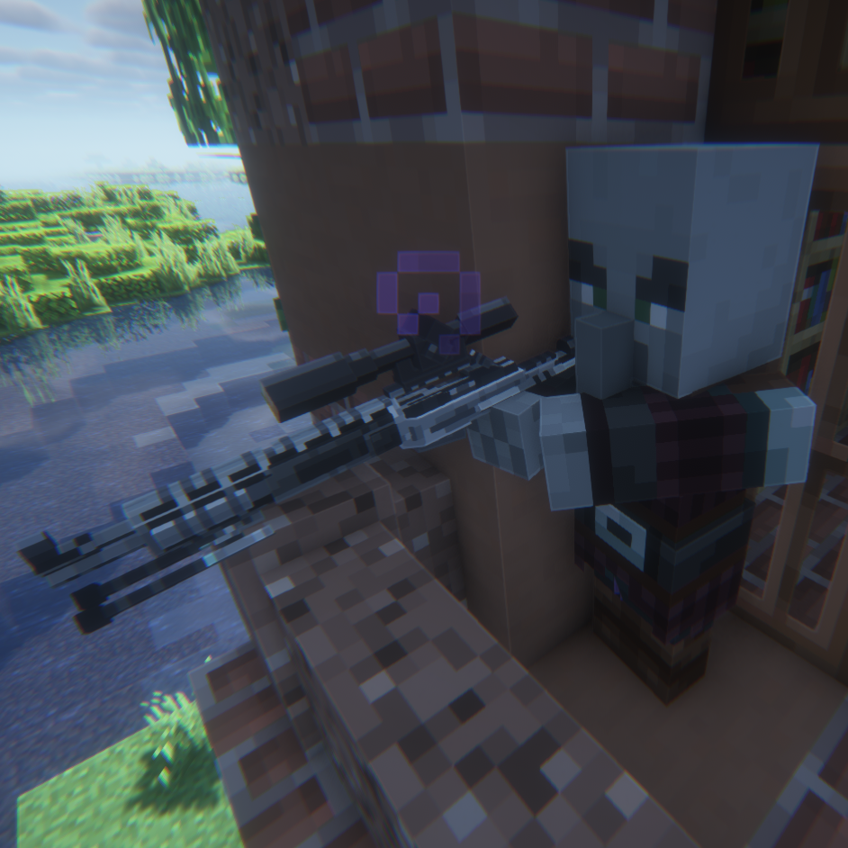 Pillager's Gun: Tacz + Tracers logo