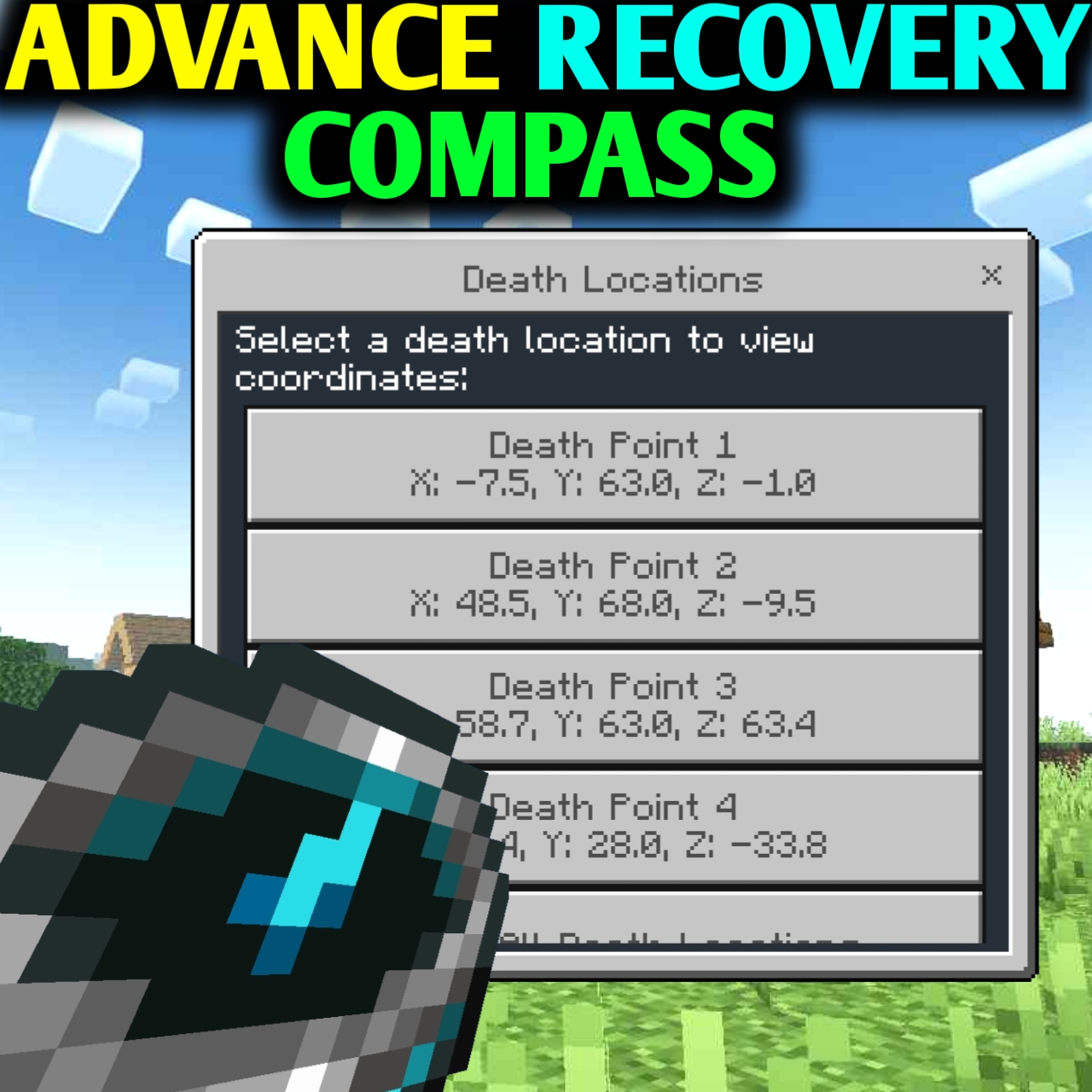 Advance Recovery Compass [Achivement] - Teleport update 