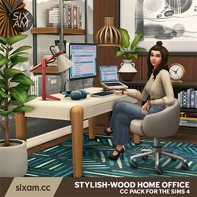 Stylish-Wood Home Office logo