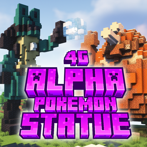 Alpha Pokemon Statue - 4G pack logo