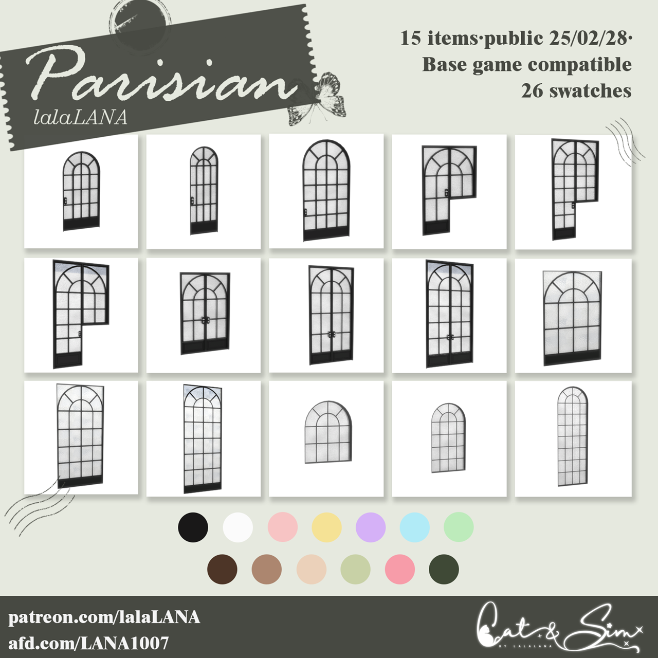 [LANA] Parisian Set logo