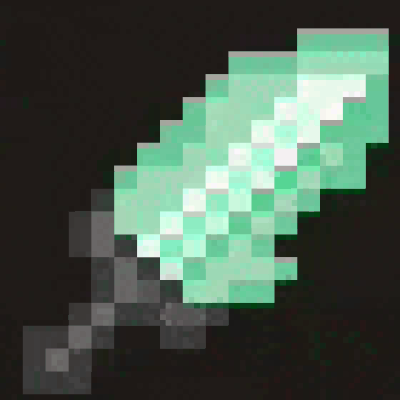 Phantasmal blade animated (ice and fire) logo