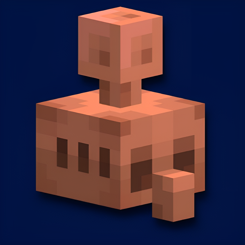 The Copper Golem! logo