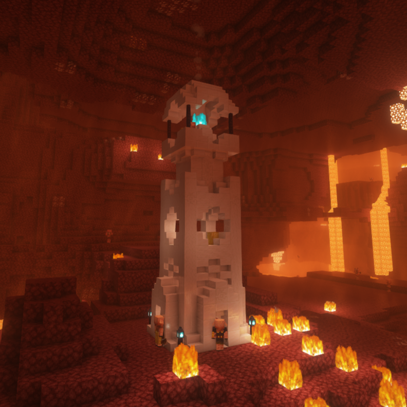 Piglin Quartz Tower
