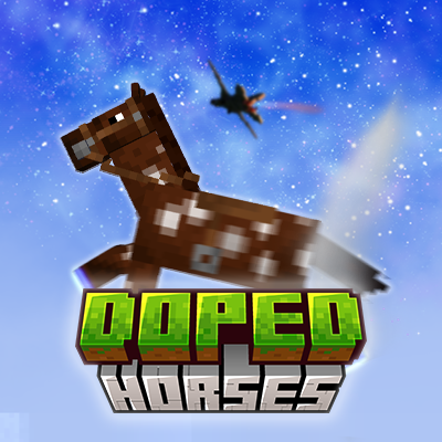 Doped Horses - Faster, Enchantable & Configurable horses logo