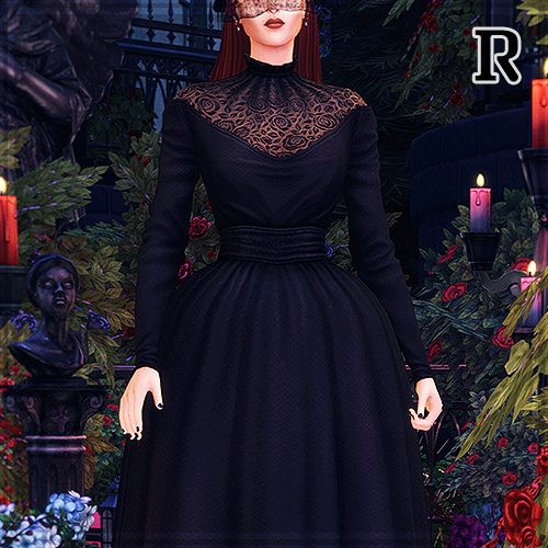Countess of Darkness II - Maurelle Gown [with Lace] logo