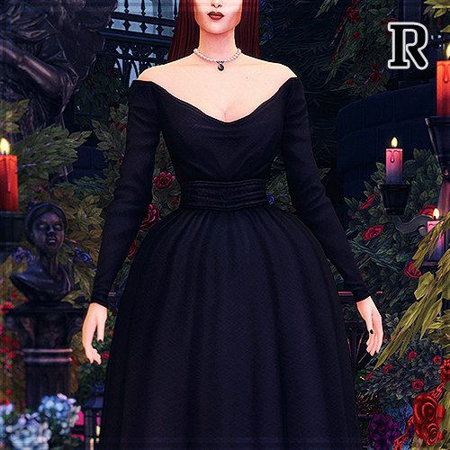Countess of Darkness II - Maurelle Gown [Simple Neck] logo