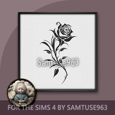 Tattoo Design Square Painting #1 Extra C Samtuse963 logo