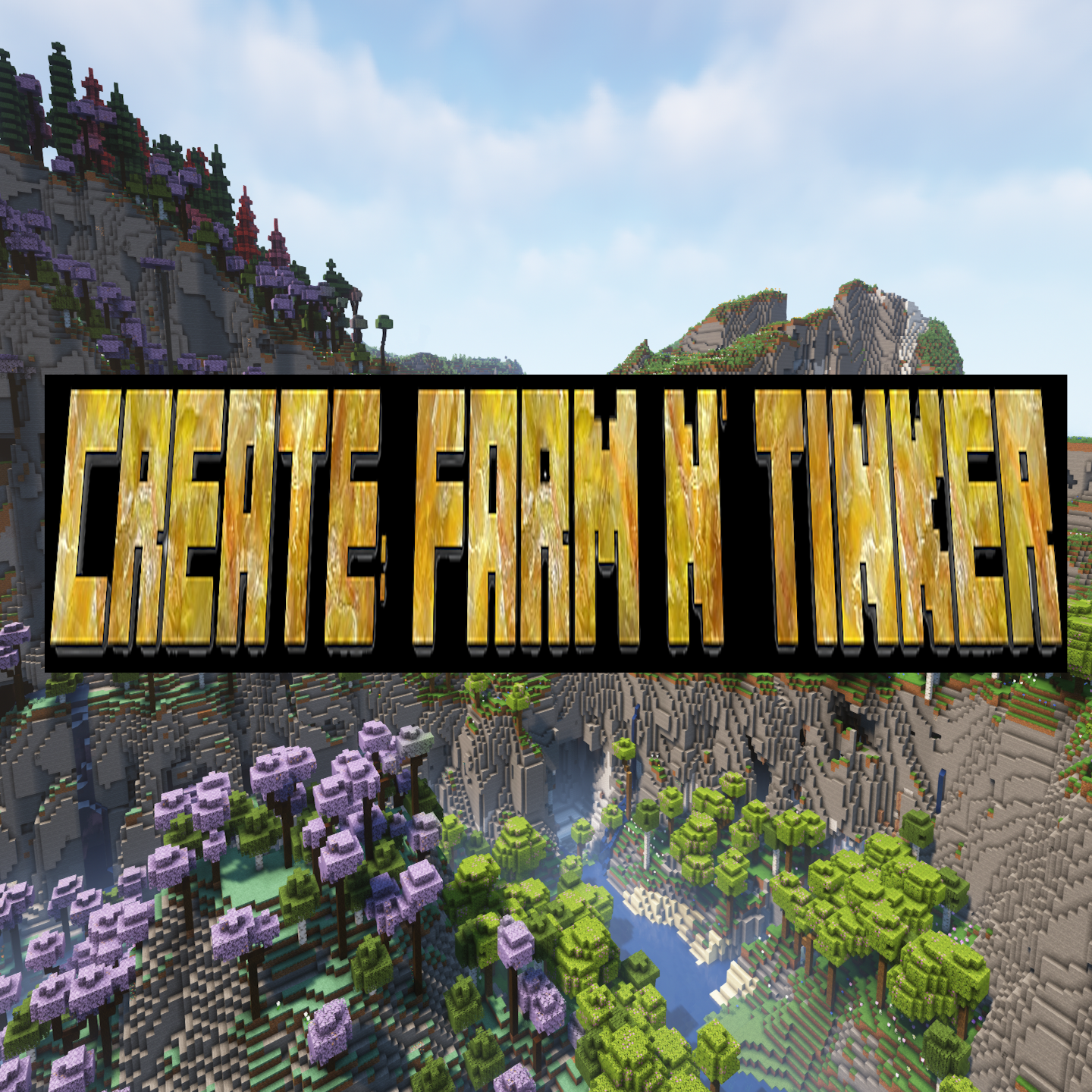Create: Farm & Tinker - A peaceful yet engaging experience logo