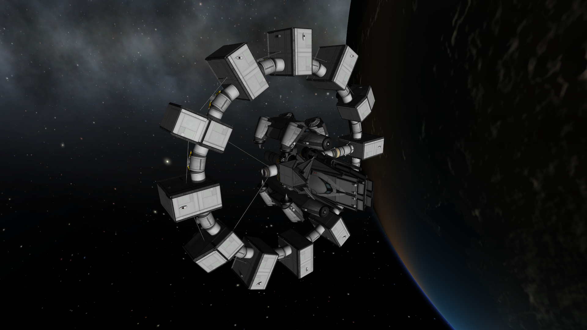 Interstellar's "Endurance" project avatar