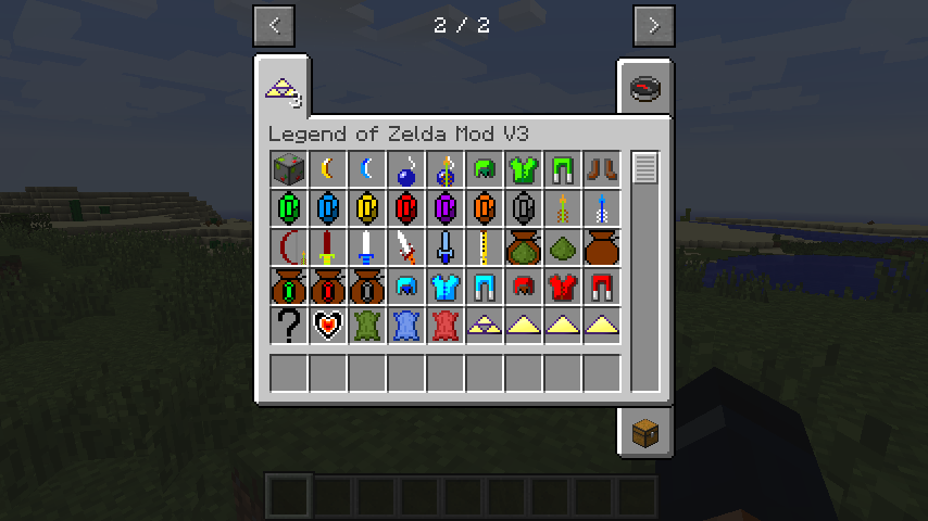 the legend of zelda minecraft texture pack