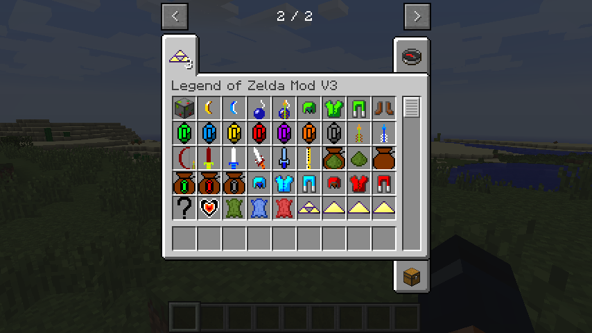 minecraft legend of zelda