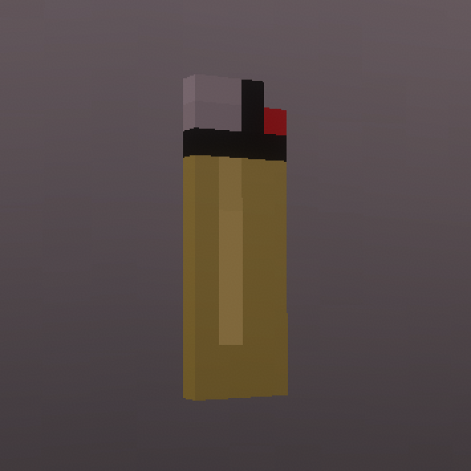Flint and Steel to transparent Lighter