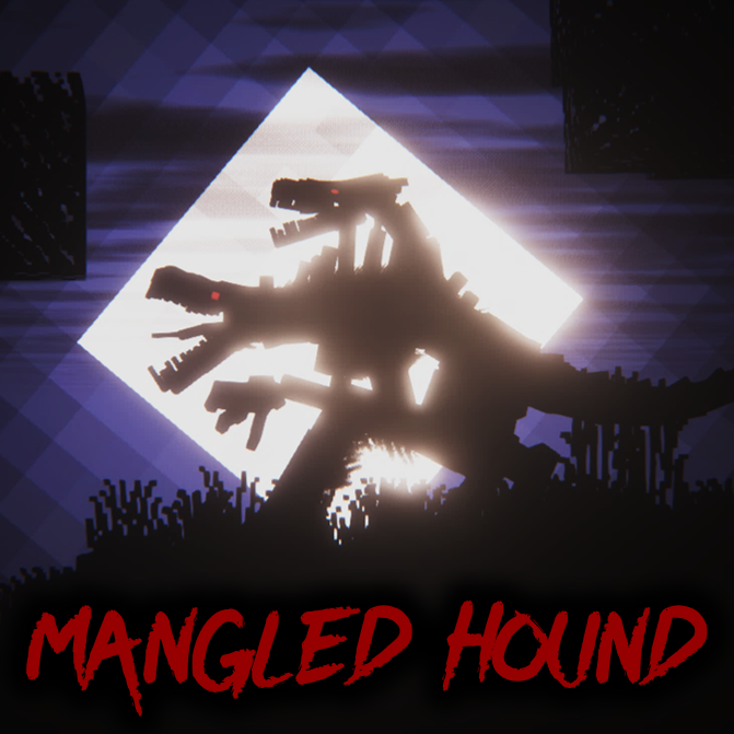 The Mangled Hound logo