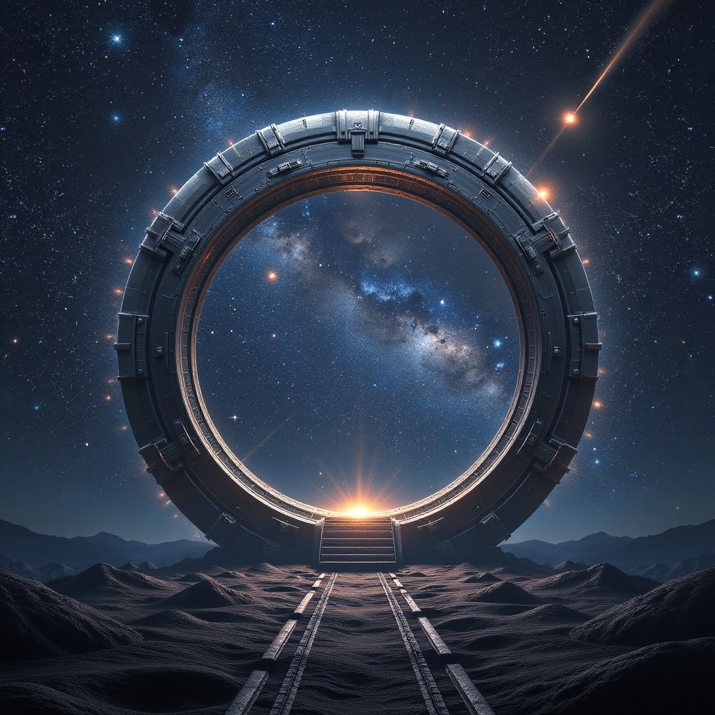 Stargates, Colonies, And Ridiculous Tech logo