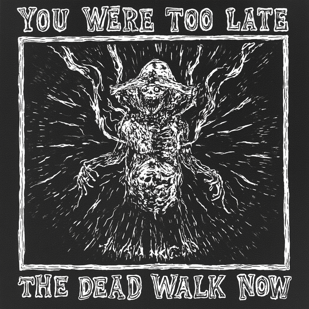 You Were Too Late – The Dead Walk Now logo