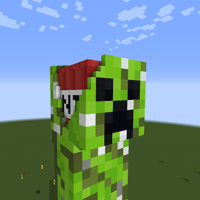 Creeper Statue Creeper Farm logo