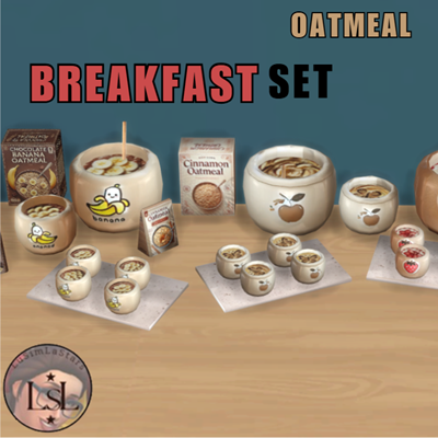 RECIPE - Breakfast Oatmeal SET logo