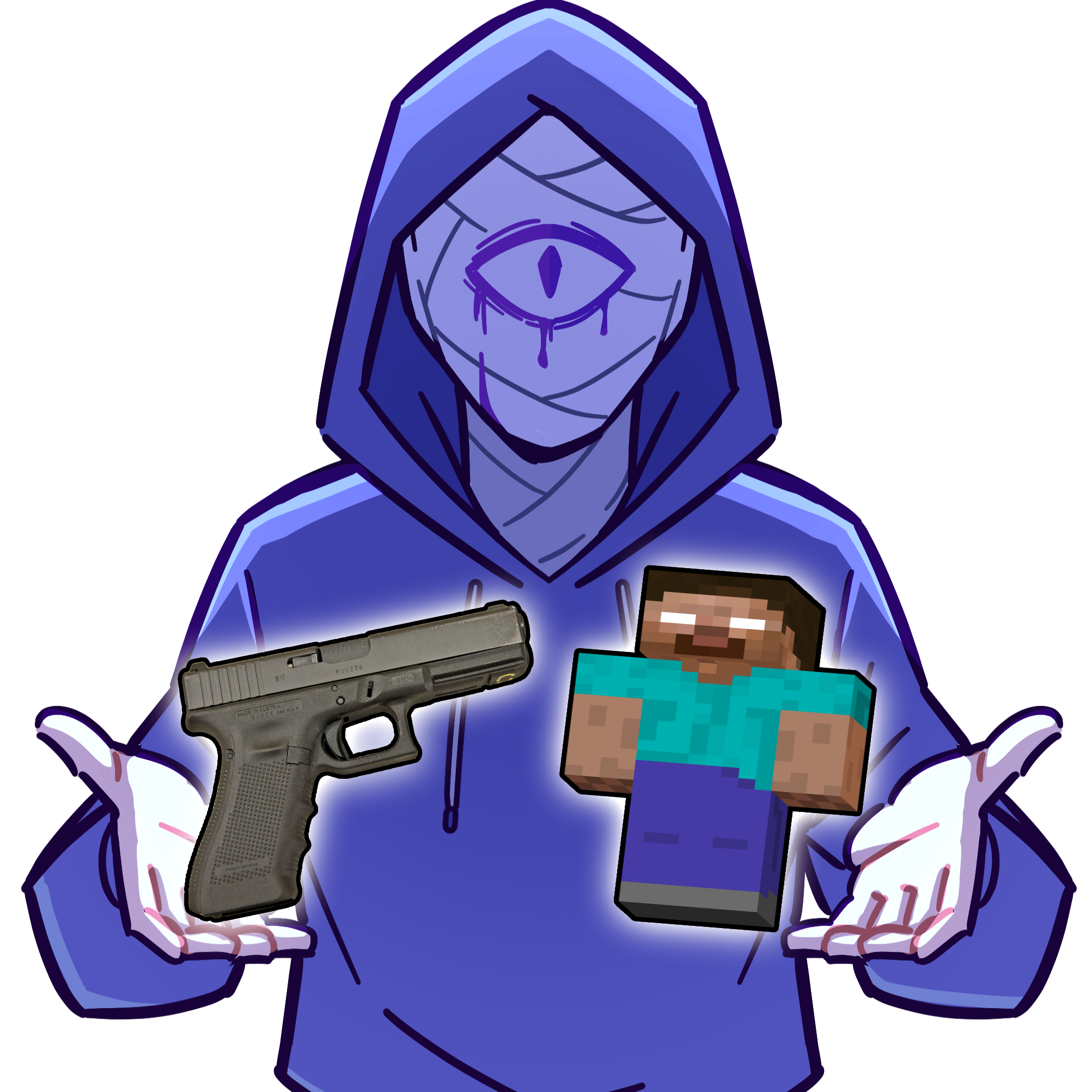 Horror but you get a Glock