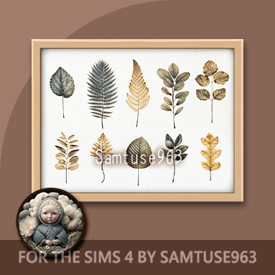 Pressed Flower Mini Painting Two #1 Extra H Samtuse963 logo