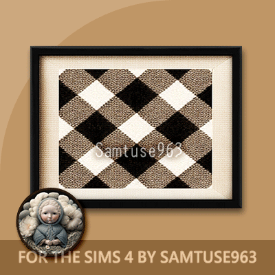 Argyle Design Mini Painting Two #1 Extra H Samtuse963 logo