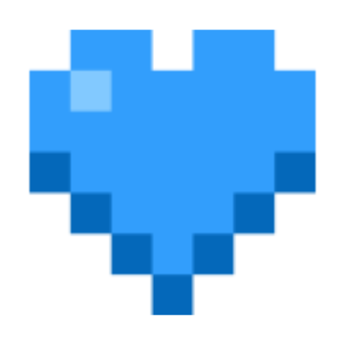 Blue Hearts Cyan logo