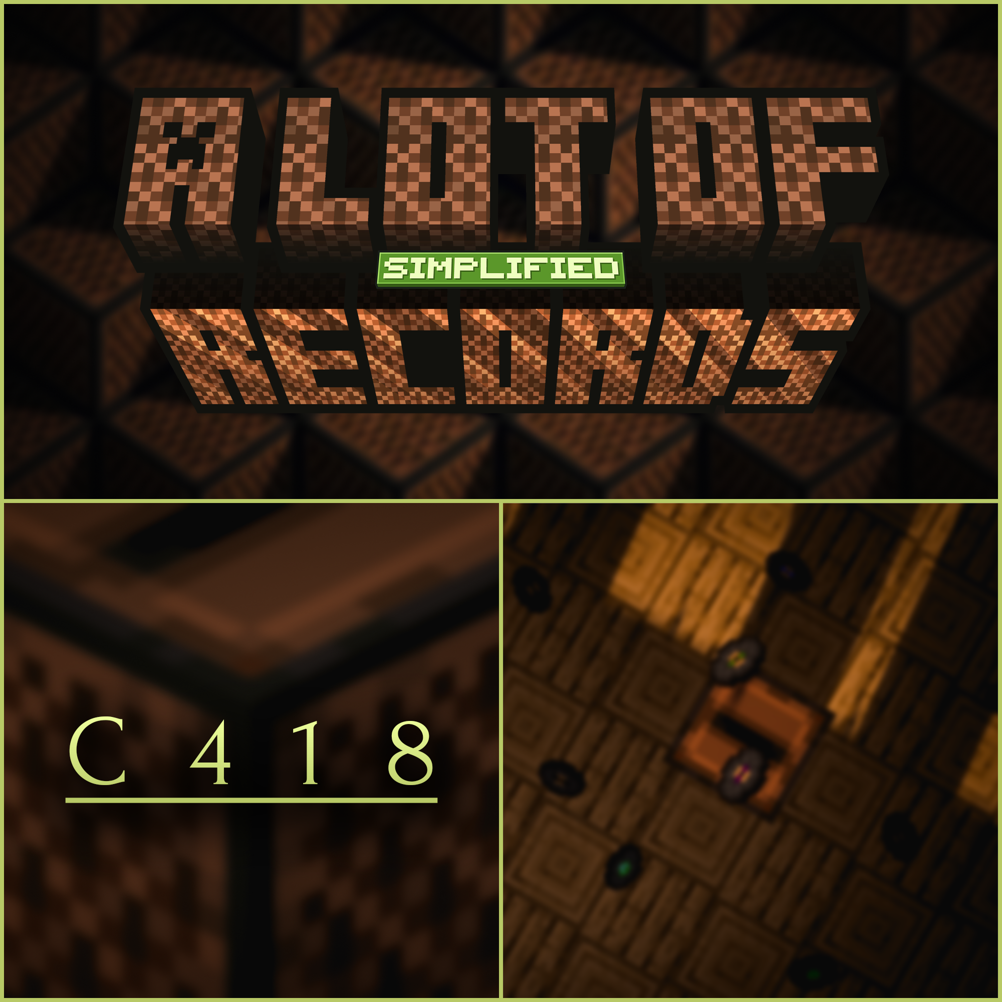 A Lot of Records Simplified logo