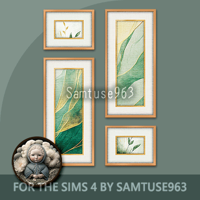 HQ Minimalist Mist Collage Frame Painting #1 Sellable Samtuse963 logo