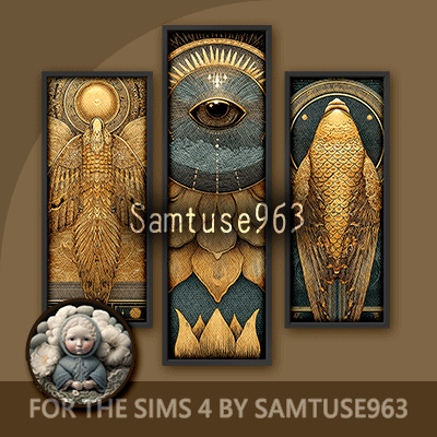 HQ Dark Academy Triptych #1 Sellable Extra B Samtuse963 logo