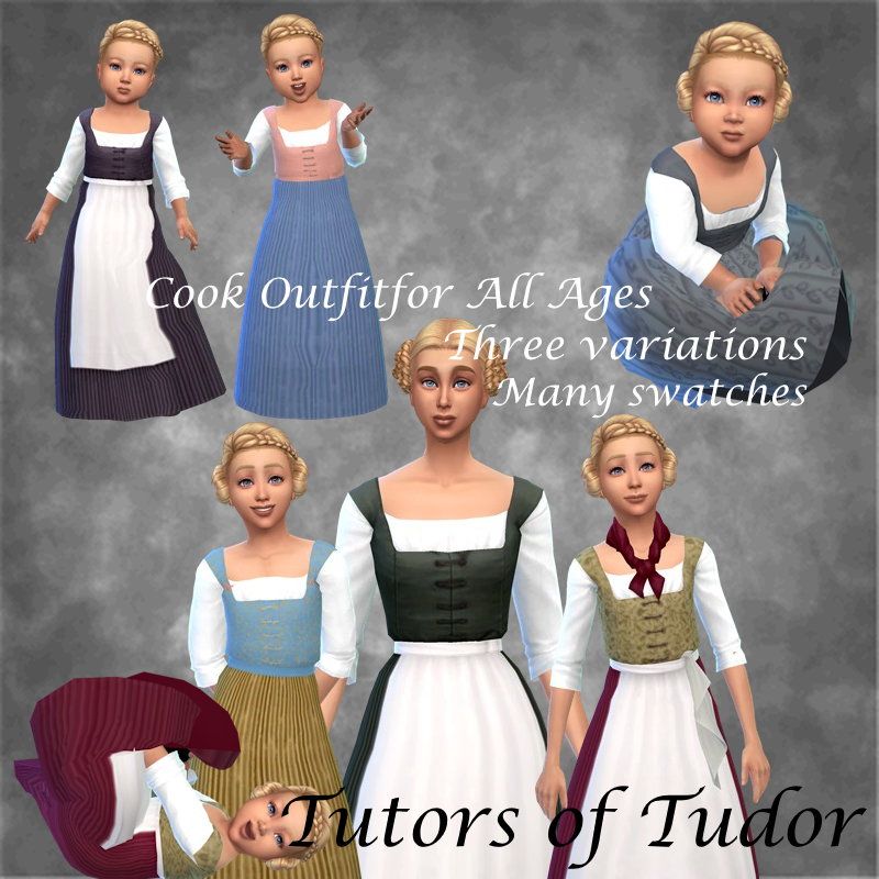 Tutors of Tudor - Cook Outfit, for all ages logo