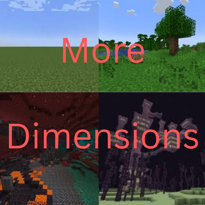 More Dimensions (Datapack version) logo