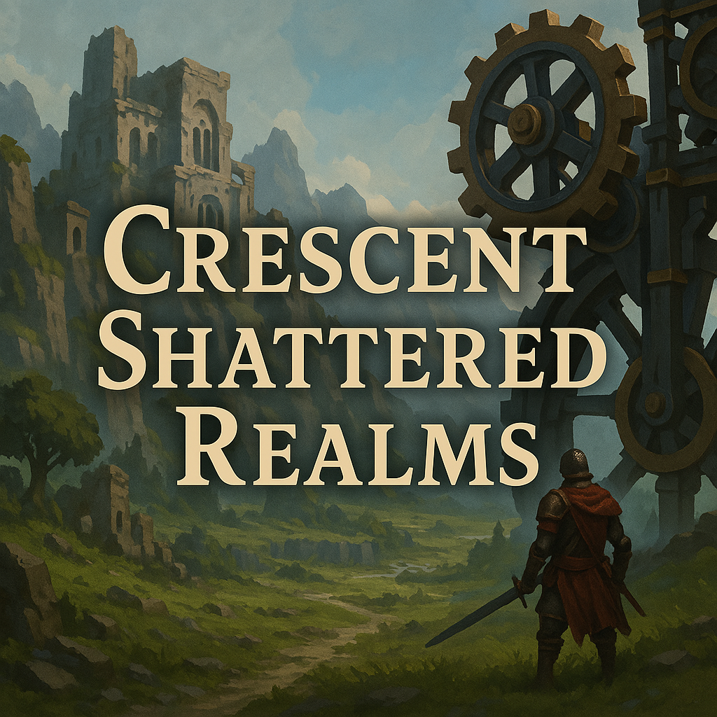 Crescent: Shattered Realms logo