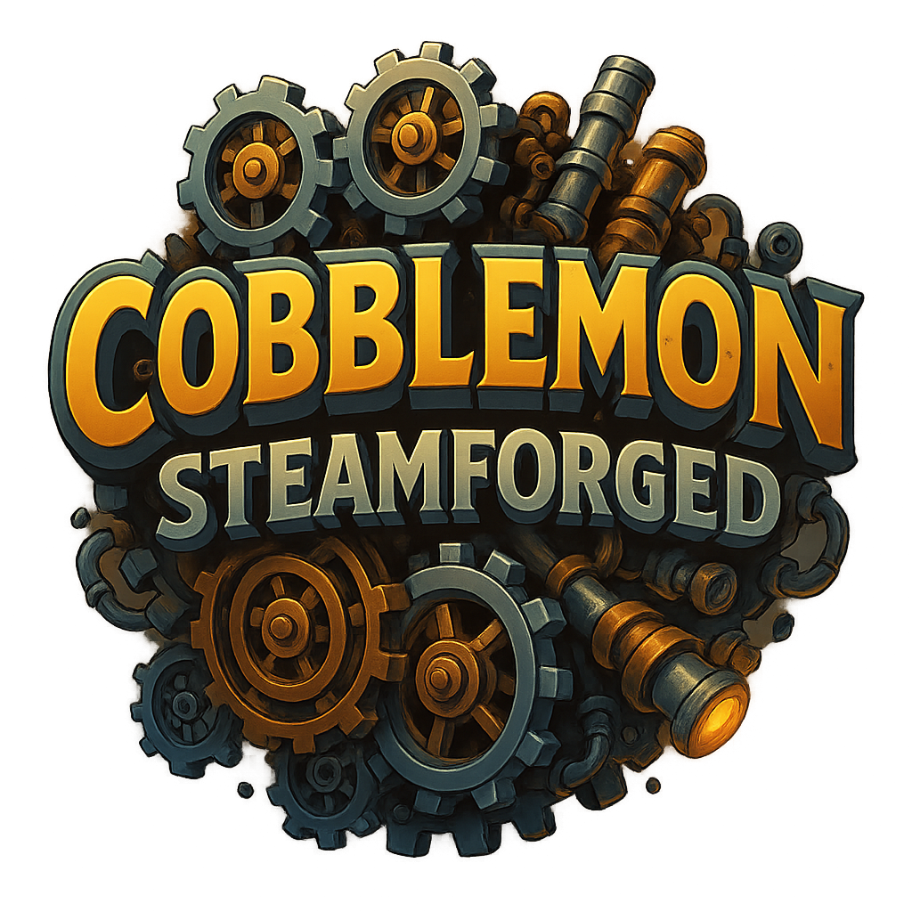 Cobblemon Steamforged logo
