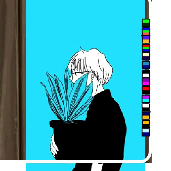 🖼️ [ESI] Botanical Boy - Little Size Introvert  - Hidden Haven (Poster Pack x3) logo