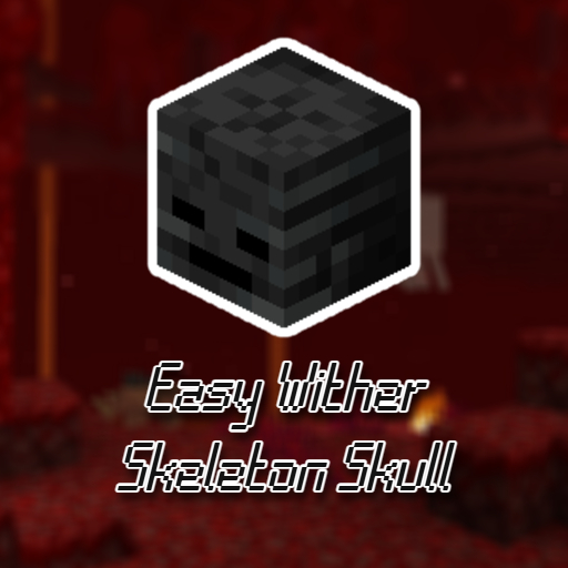 Easy Wither Skeleton Skull logo