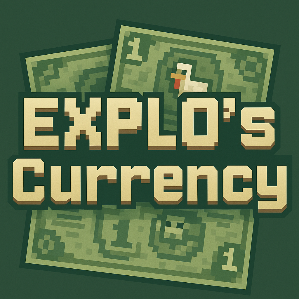 EXPLO's Currency logo