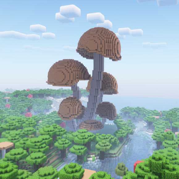Giant Brown Mushroom
