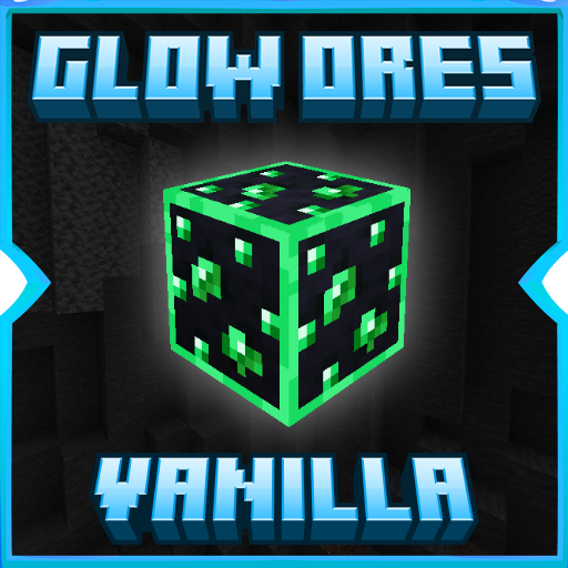 Glow Ores Borders (Without Optifine)