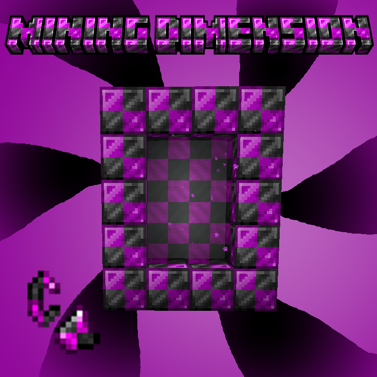 Enter The Mining Dimension logo