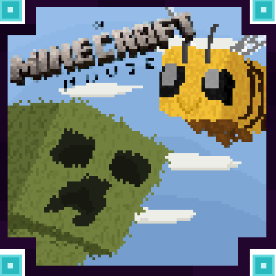 A Minecaft Movie Mobs logo