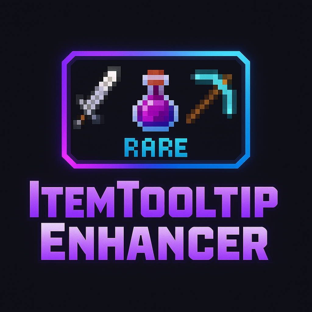 🔍 ItemTooltipEnhancer – Hypixel-Style Tooltips for Minecraft