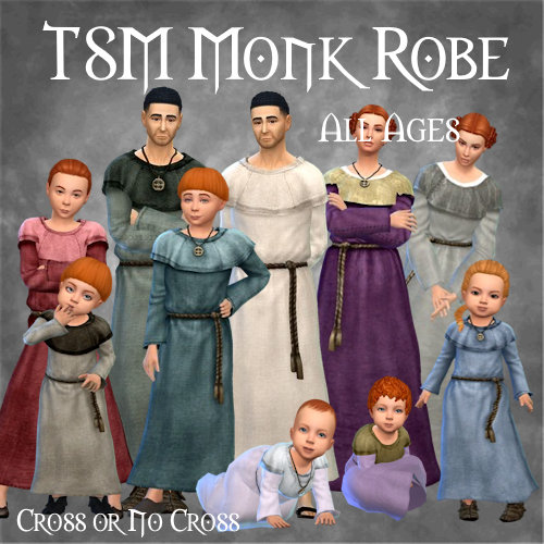 TSM Medieval Monk Robe for All Ages logo
