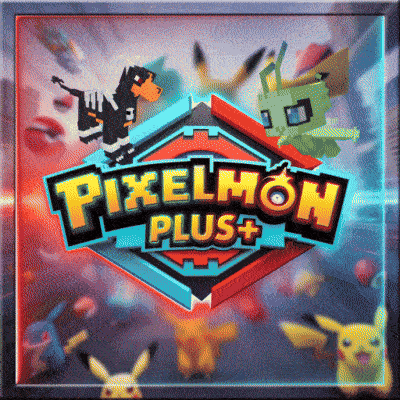 Pixelmon Plus+ The Top Pixelmon Experience Logo