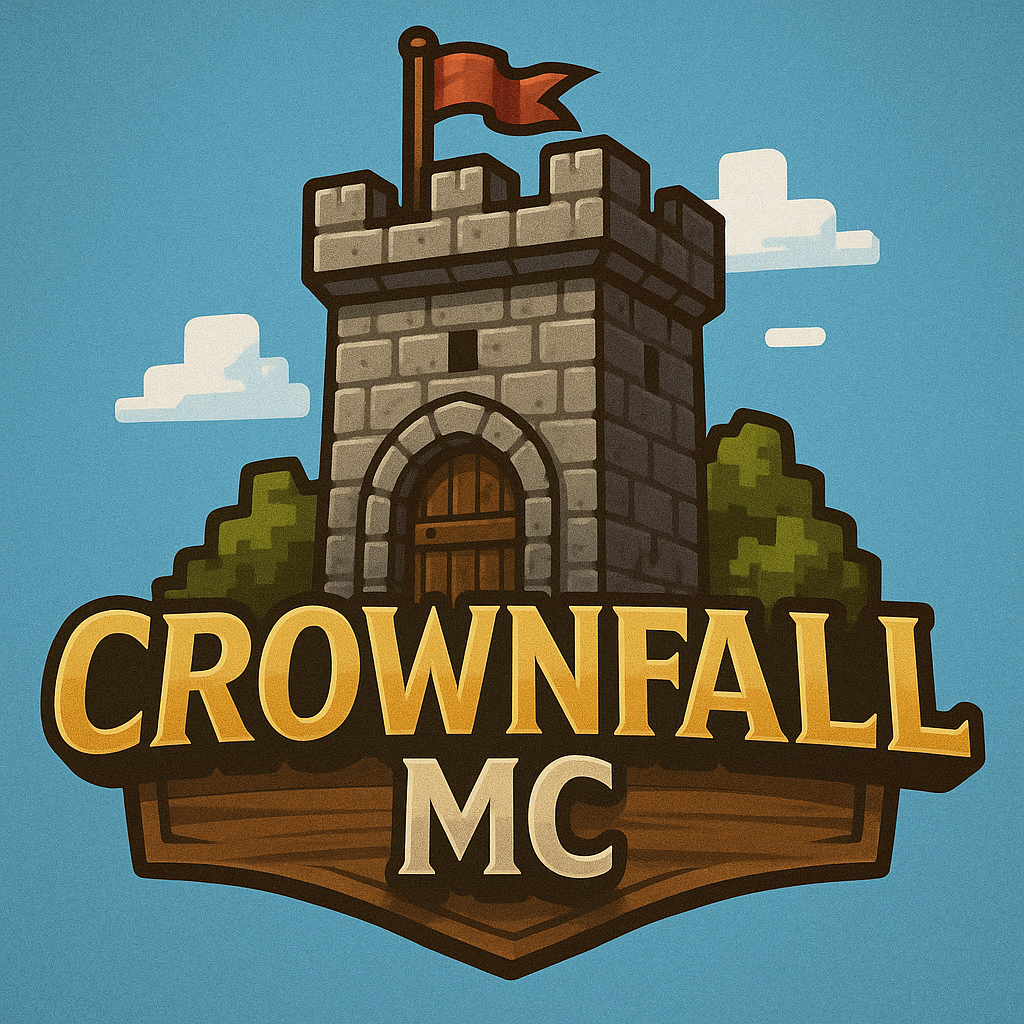 Crownfall Medieval Survival logo