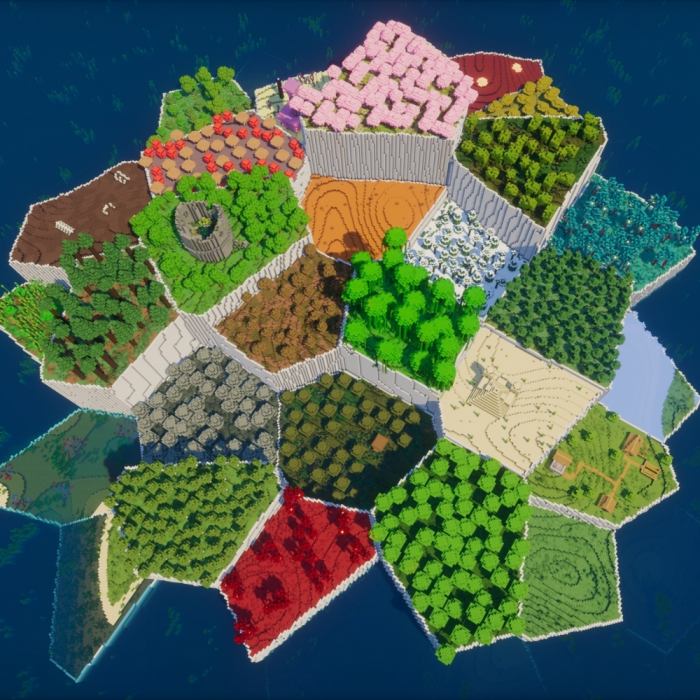 Multi-Biome Survival Island logo