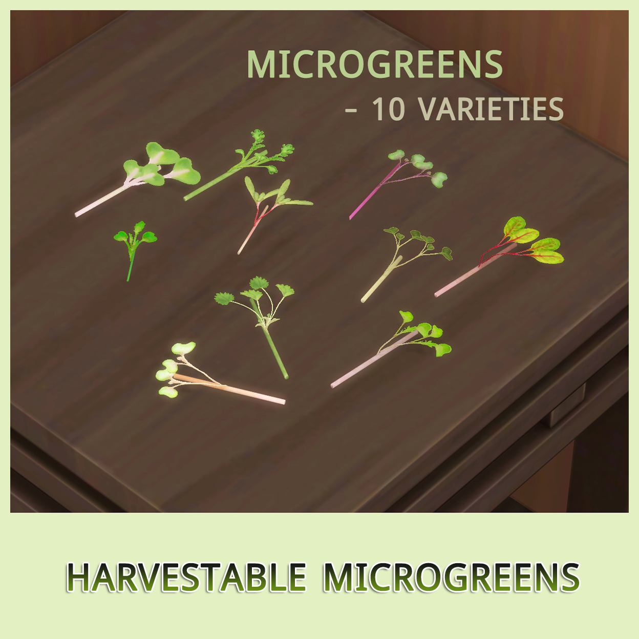 Harvestable Microgreens logo