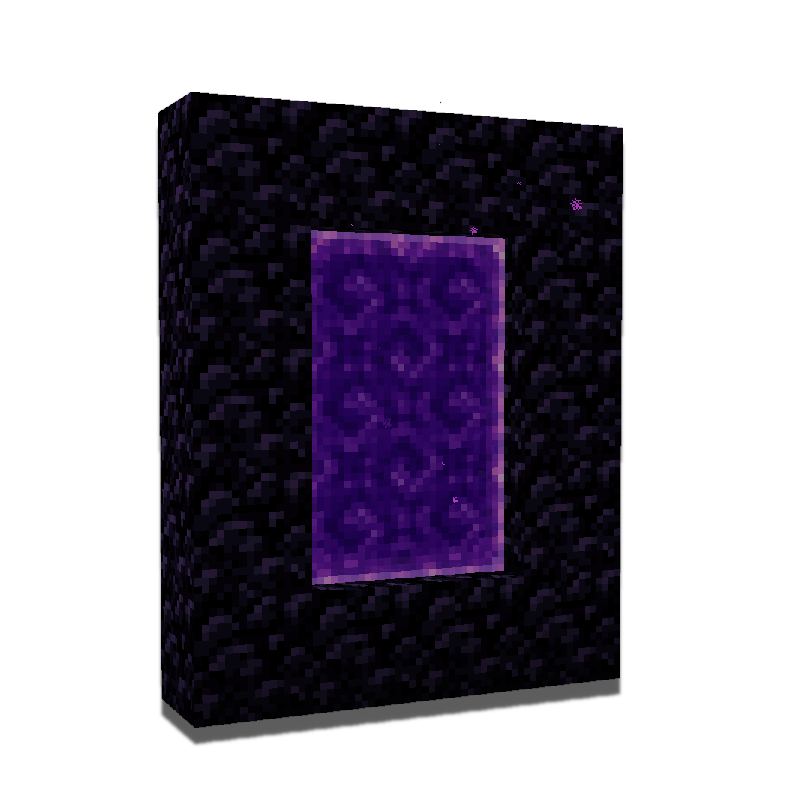Glowy Nether Portals