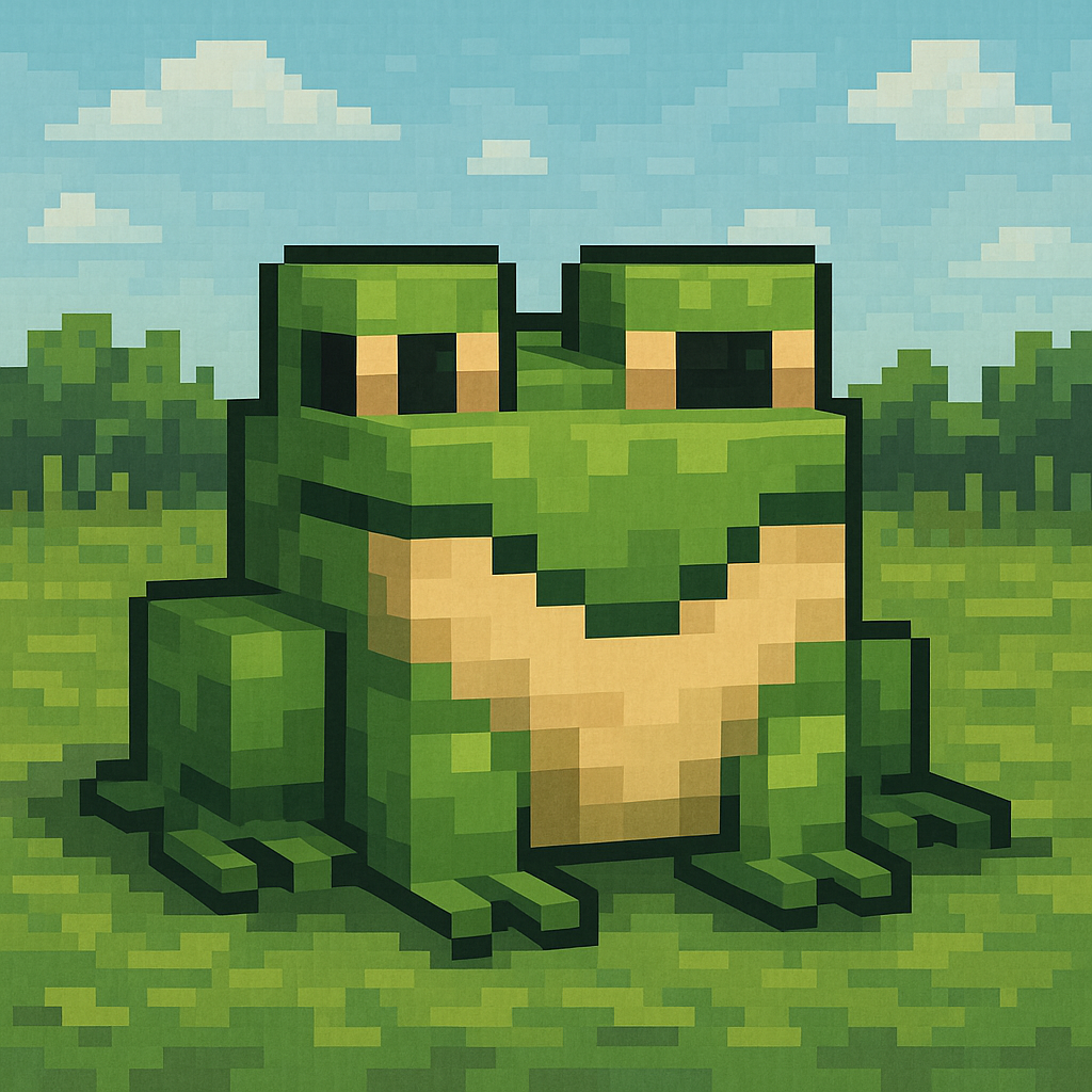 Ribbits n' Bits logo