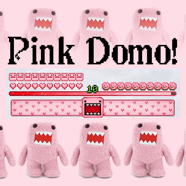Luvstar’s Pink Domo-Kun Hotbar